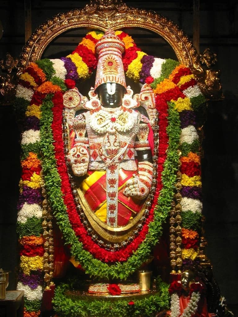 Tirupati Balaji - Lord Venkateswara Balaji Divine Darshan 4K mobile wallpaper