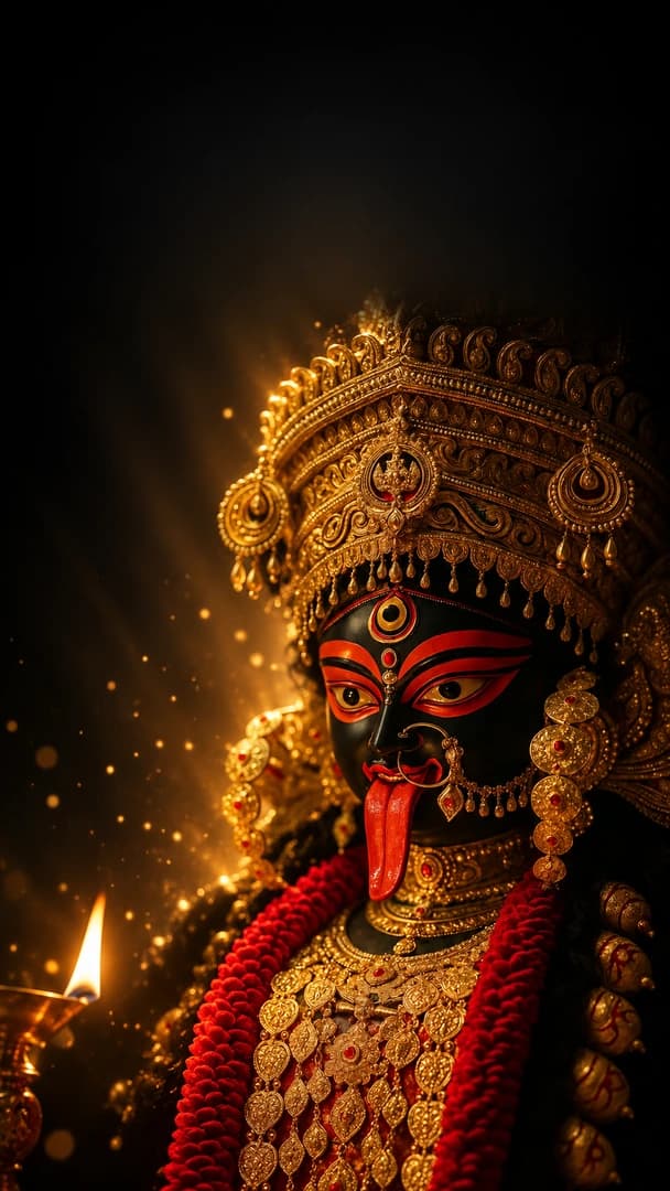 Hindu Gods Wallpaper 4K — Kali Mahakali Divine Darshan HD Free Download